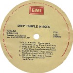 Disco Deep Purple In Rock Messico