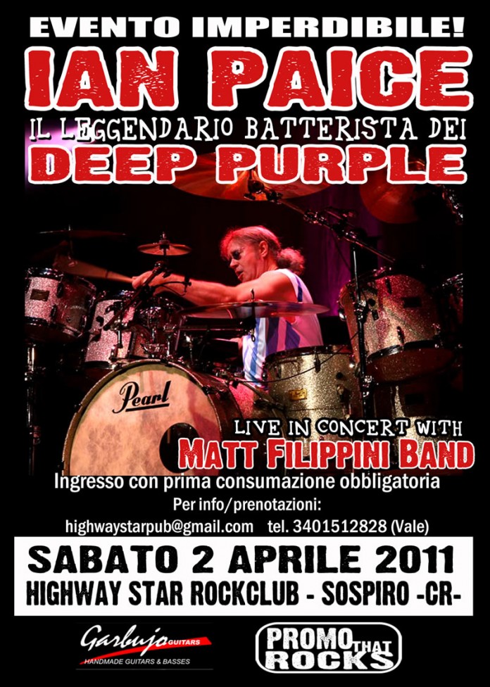 Ian Paice Cremona 2011