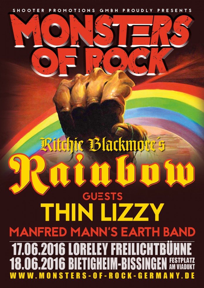 Rainbow Thin Lizzy Mandred Mann