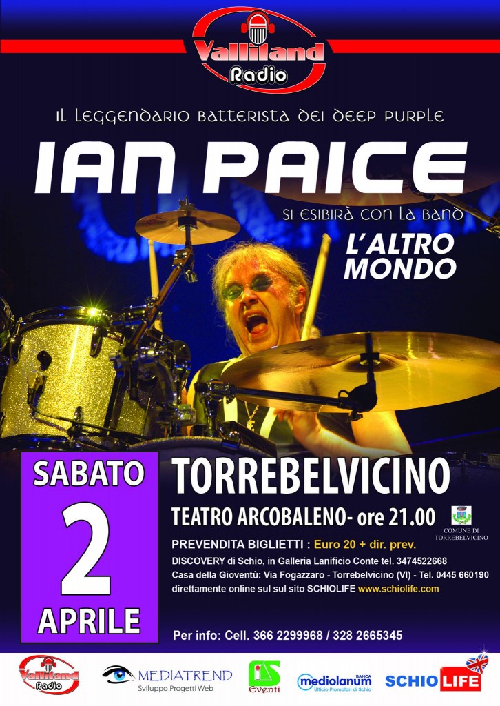 Ian Paice Torrebelvicino