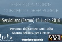 Autobus Servigliano Concerto Deep Purple