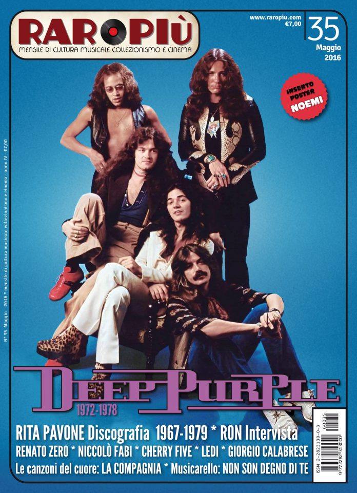Raropiù 35 maggio 2016 Deep Purple