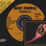 Copertina Deep Purple Fireball CD Oro