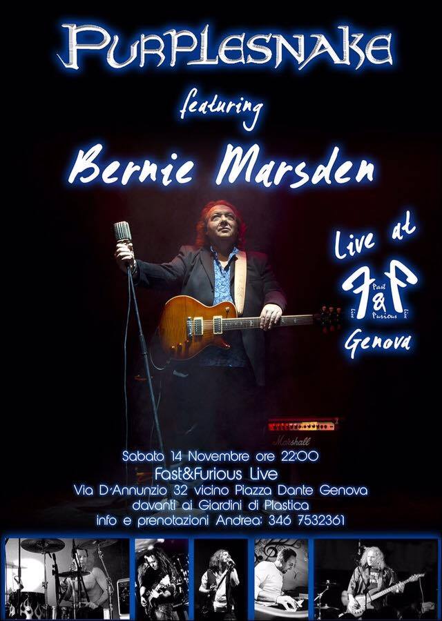 Bernie Marsden Genova 2015