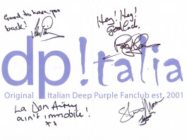 Dedica Deep Purple Italia